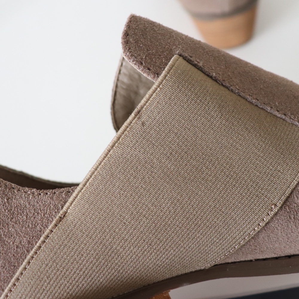 Yellowbox Taupe Ballon Suede Ankle Booties - Picture 9 of 12